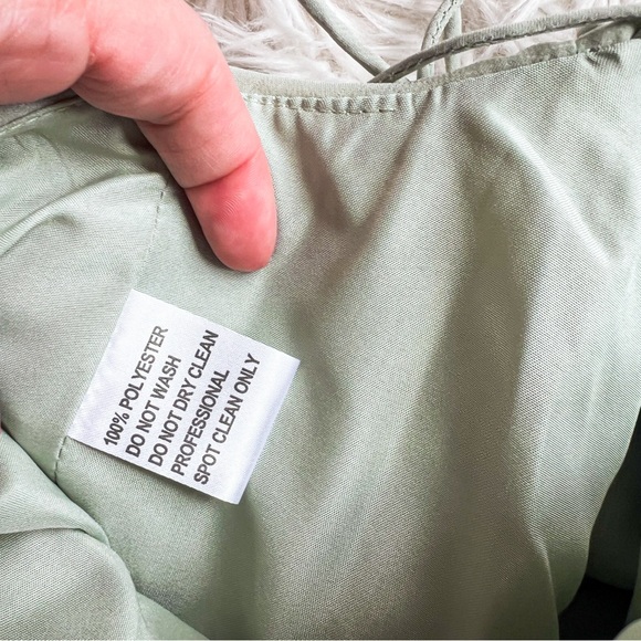 JJs House Sage Green Formal Dress Size 14 - Picture 13 of 16